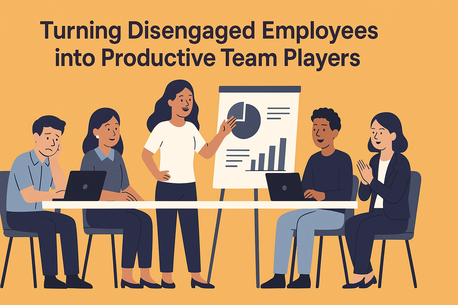 Turning Disengaged Employees into Productive Team Players